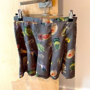 Show me your mumu skater skirt feathers